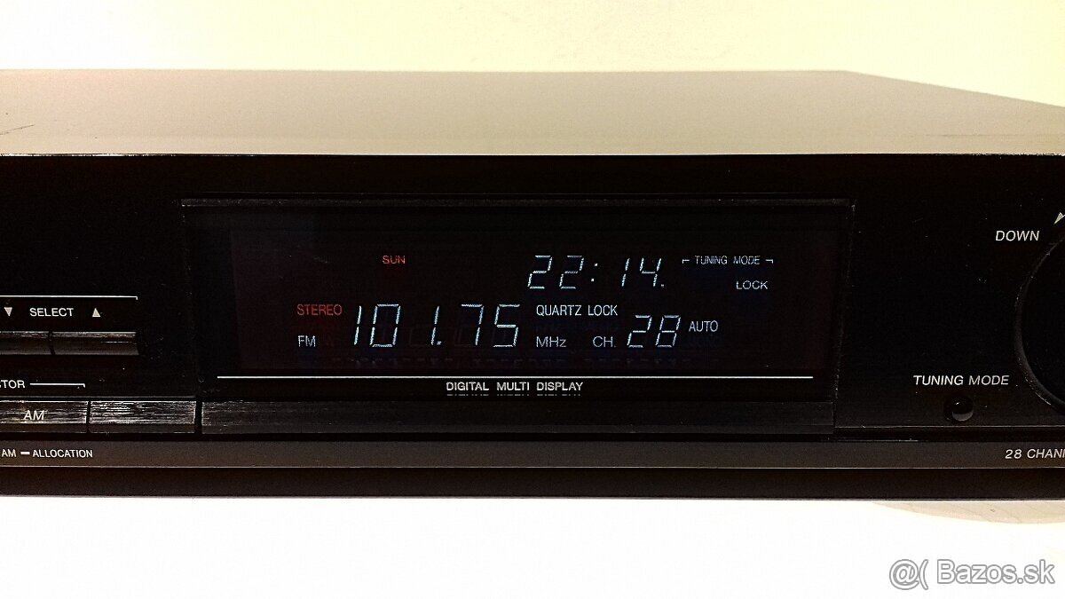 Zostava TECHNICS M01 tuner, equalizer, zosilnovac, CD, deck - 4