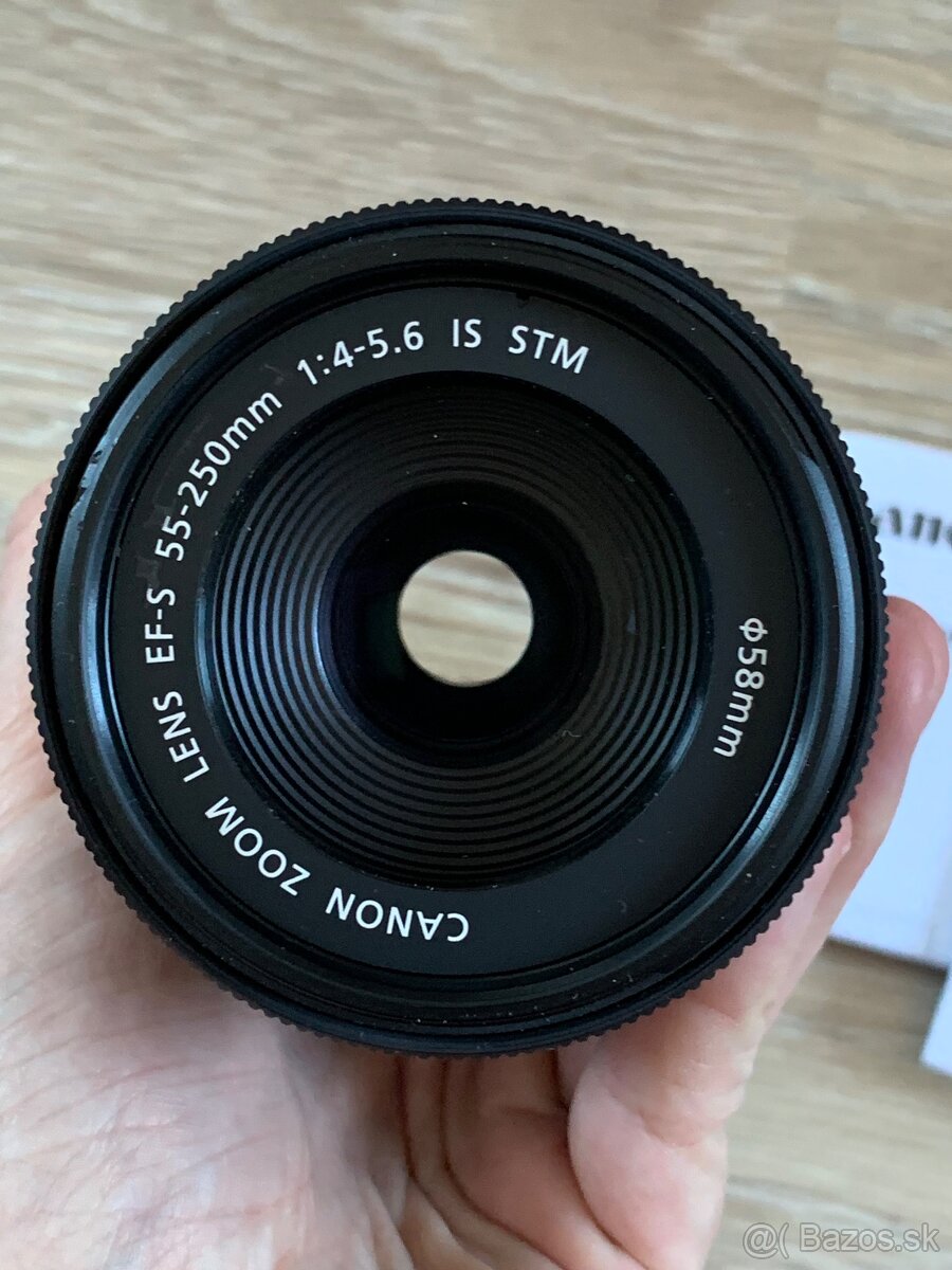 Objektív Canon 55-250 4-5.6 ako nový - 4