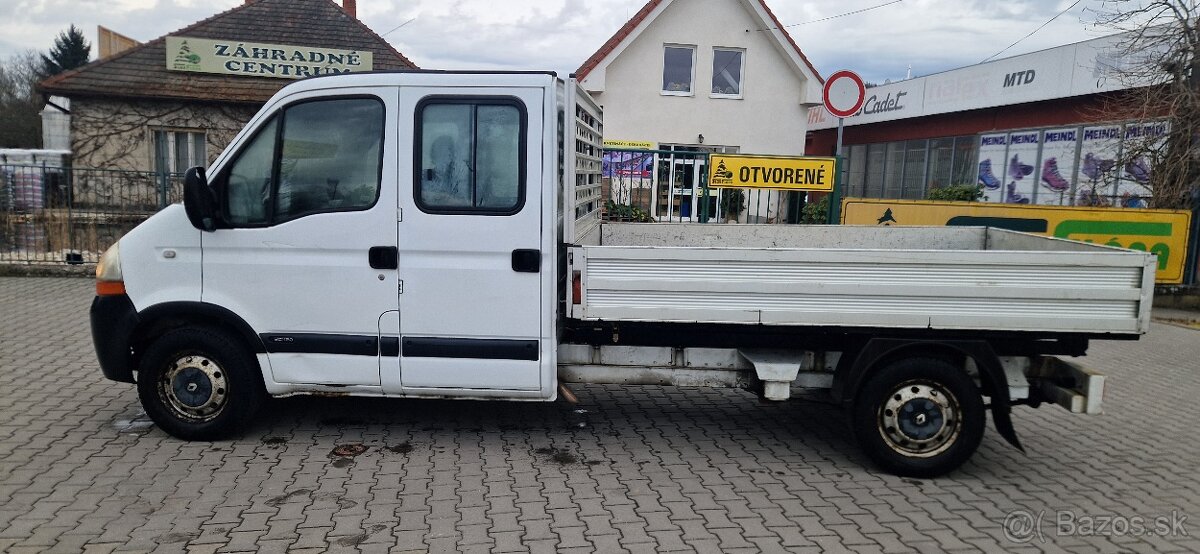 Renault Master 2.5 dci Vyklapac do 3,5t 7 miest - 4