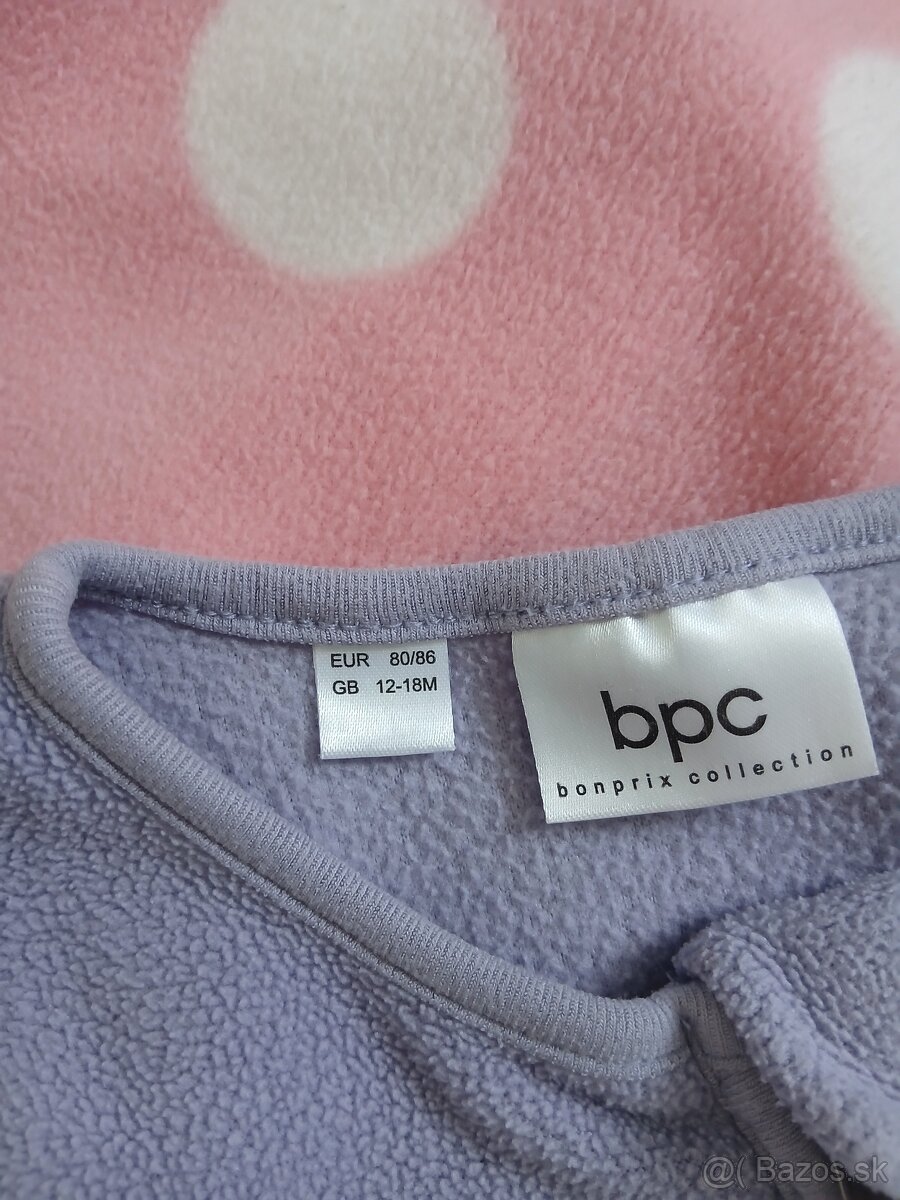 Pyžamko/dupačky flísové , veľ. 80/86 - 4