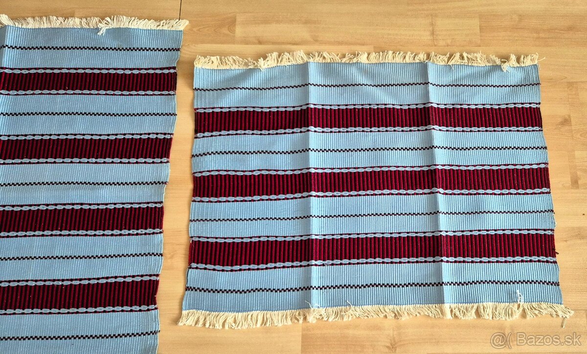 Tkane obrusky, prestieranie, preberanie - 4