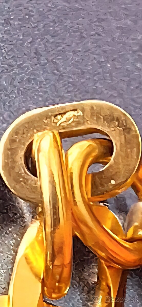 Zlatá retiazka 28g - 4