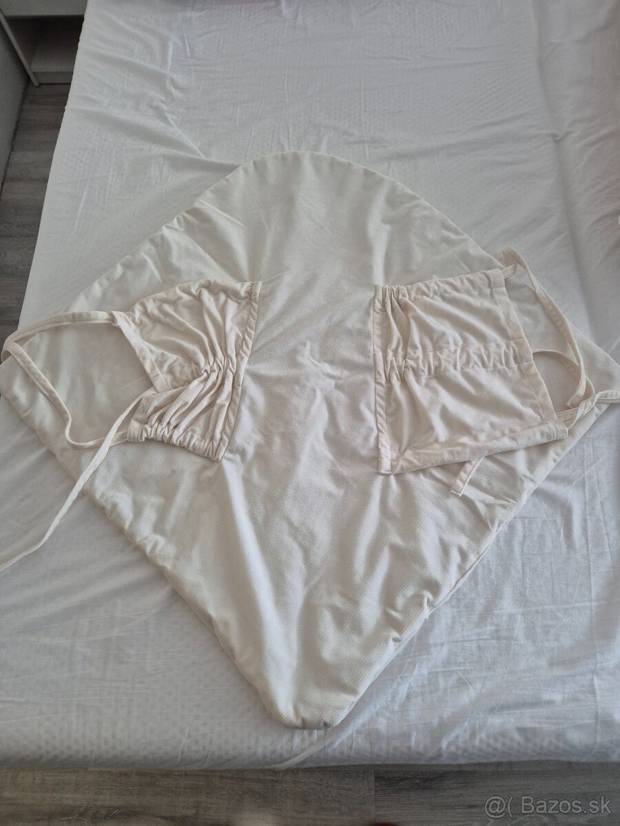 Predám výbavičku pre bábätko set krémový 3 v 1 - 4