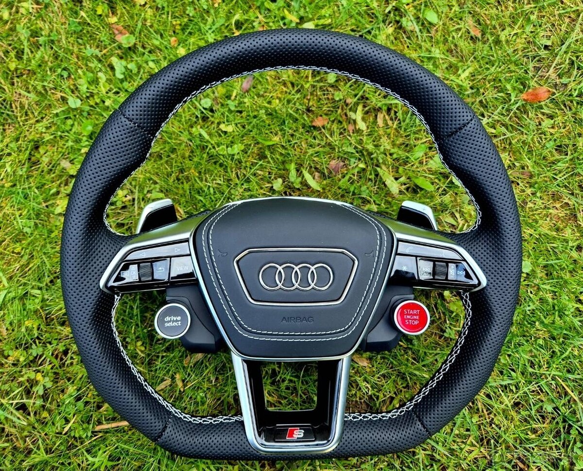 VYHRIEVANY AUDI VOLANT - sport - START/STOP ovladanie - 4