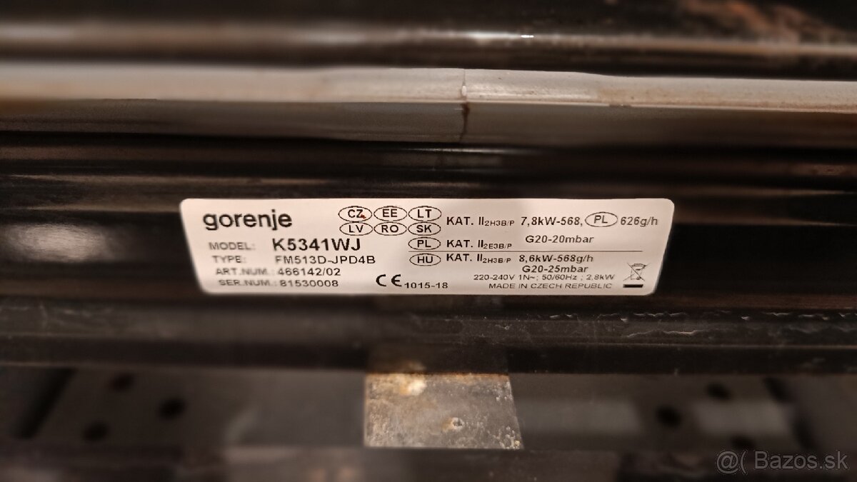 Kombinovaný sporák - 4