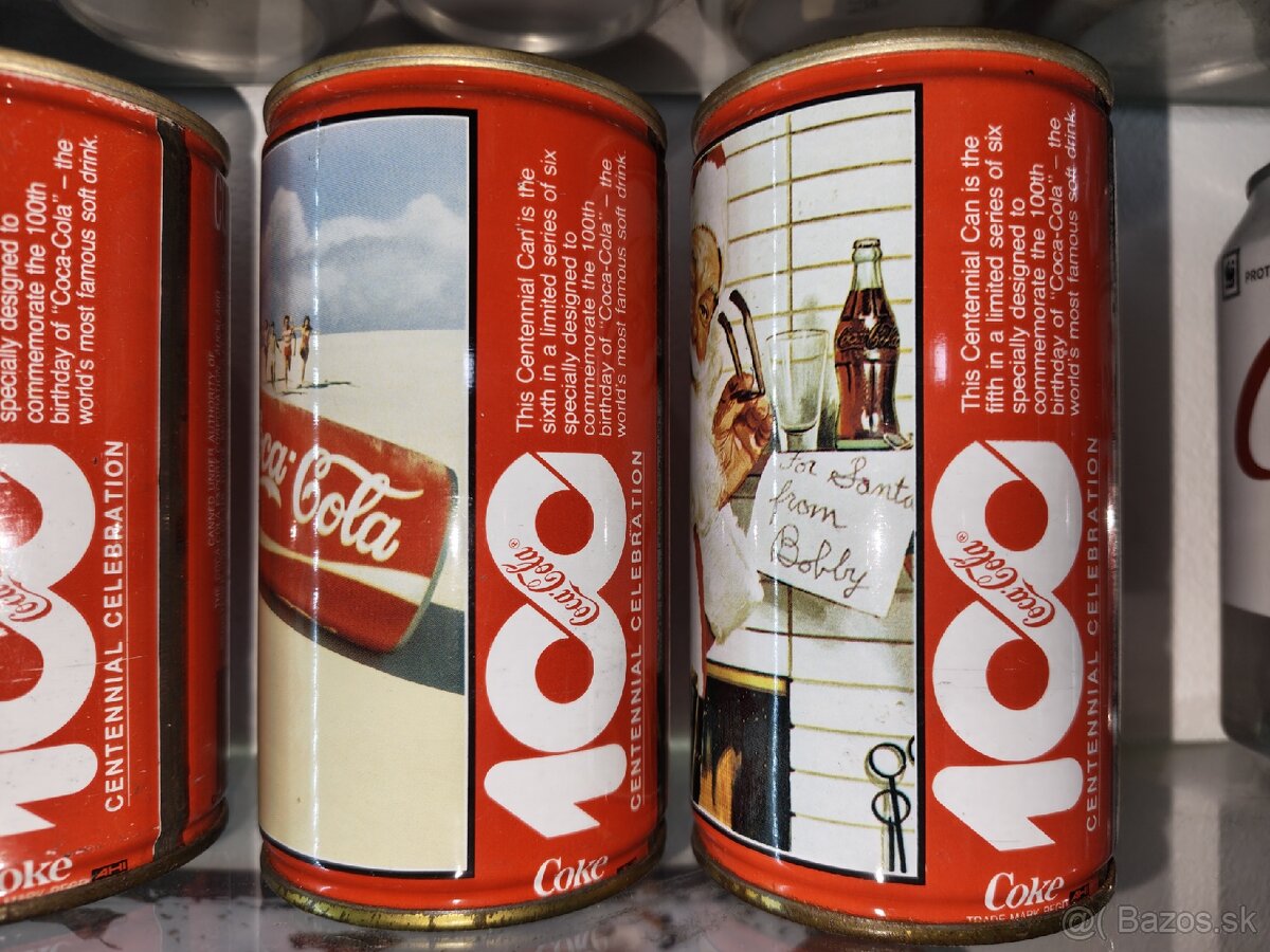 Coca cola plechovky vintage - 4