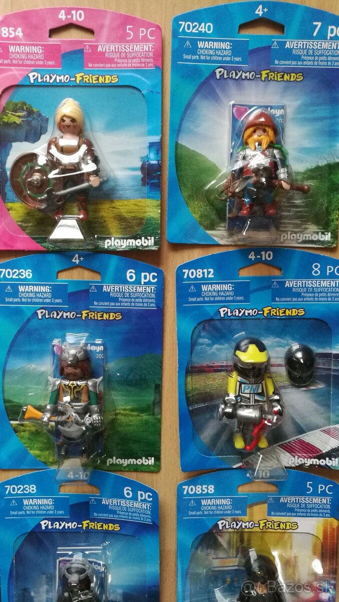 Predám originál figúrky Playmobil s príslušenstvom - 4