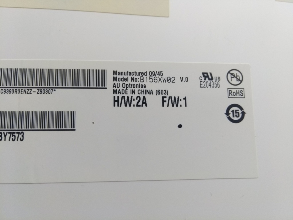 predám 15,6" LED LCD display 40 pin ,napájanie vpravo - 4