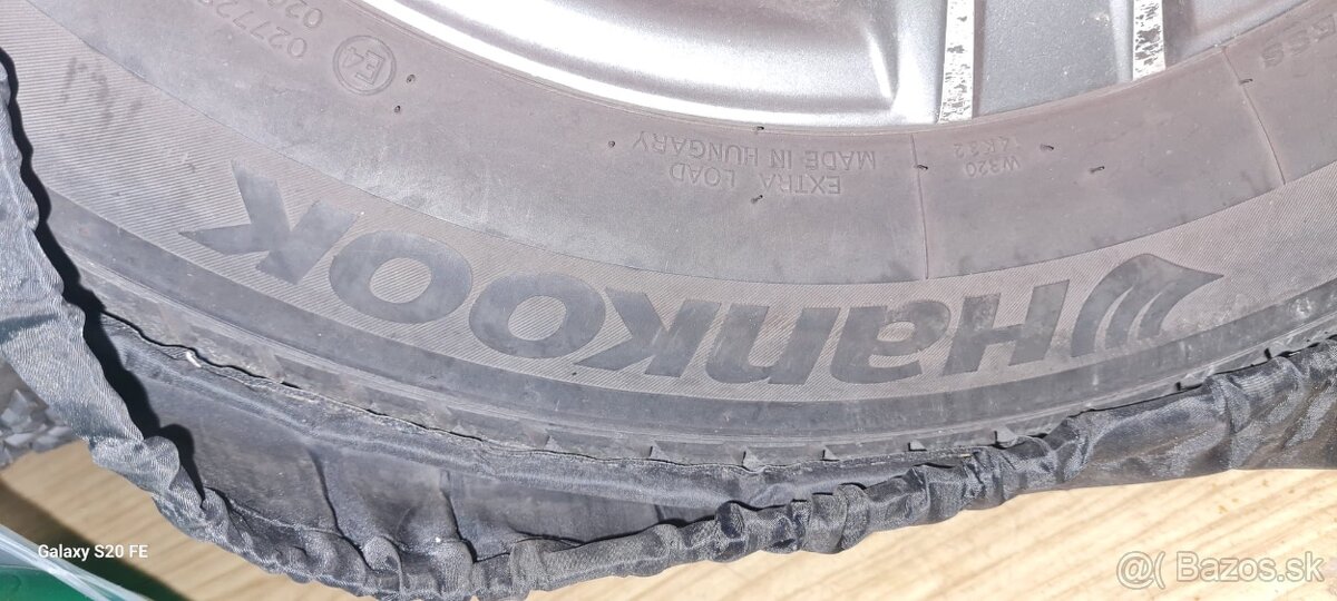 predám komplet zimnú sadu disky s pneu - 4