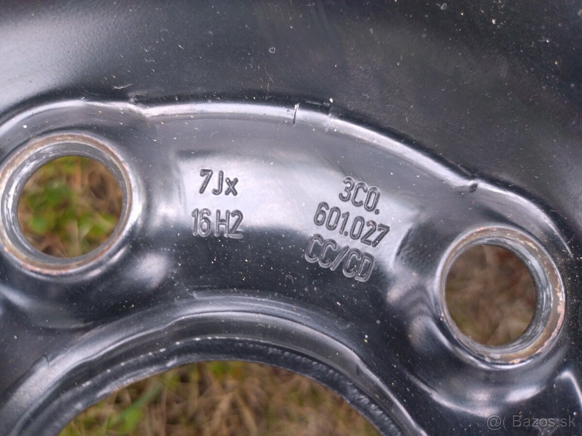 Plechové disky 5x112 R16 57.1mm - 4