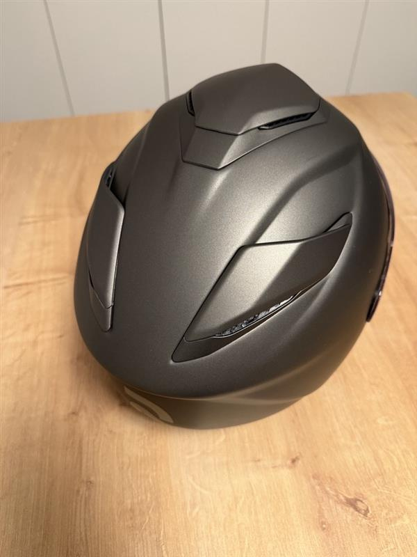 Prilba HJC RPHA 71 Solid semi flat titanium M - 4