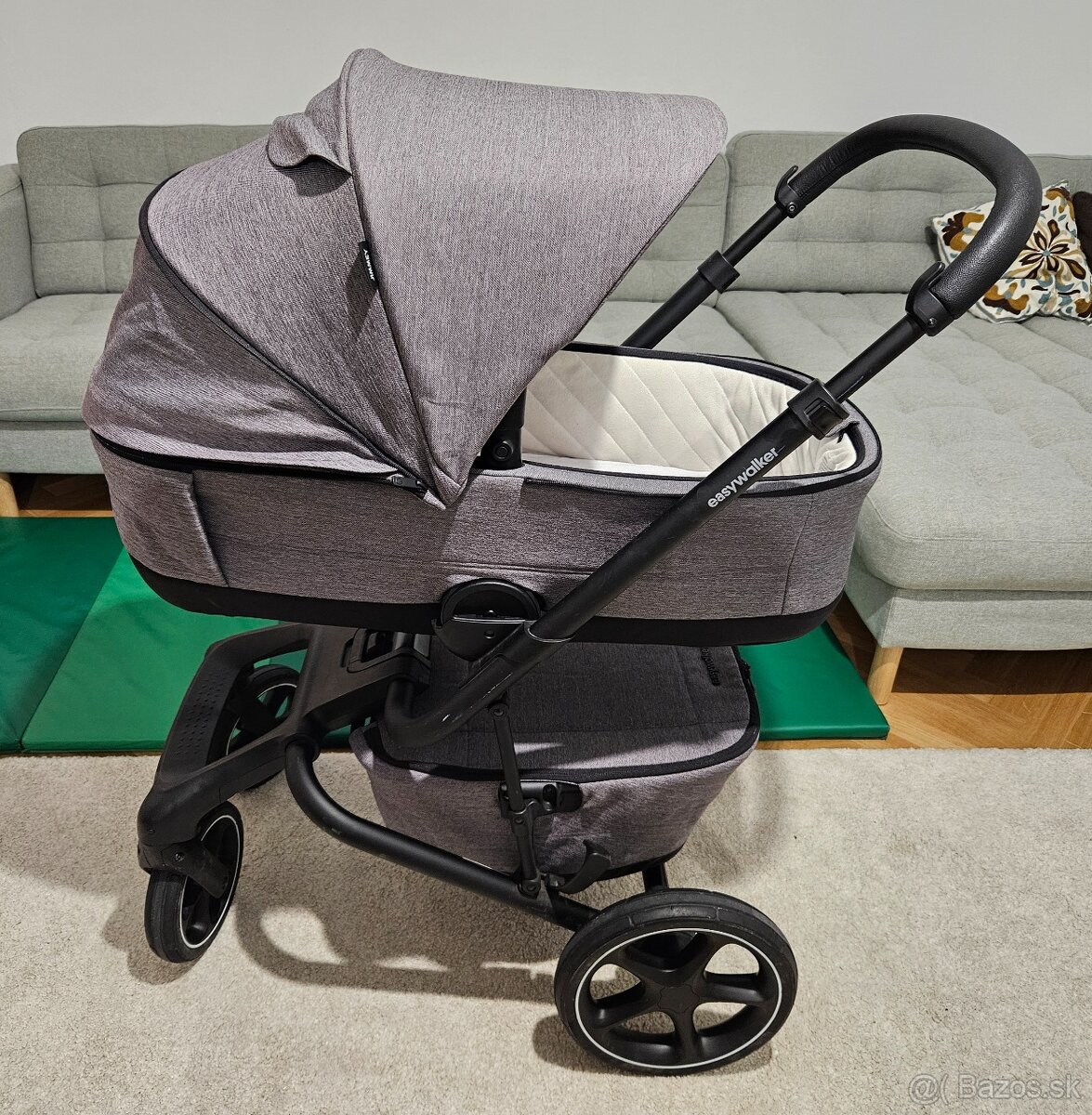 Kombinovaný kočík Easywalker Jimmey Iris Grey - 4