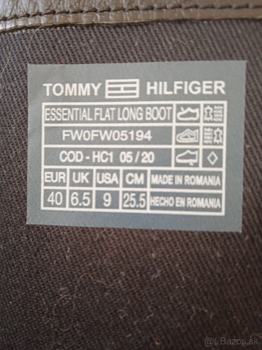 Dámske čižmy Tommy Hilfiger 40 - 4