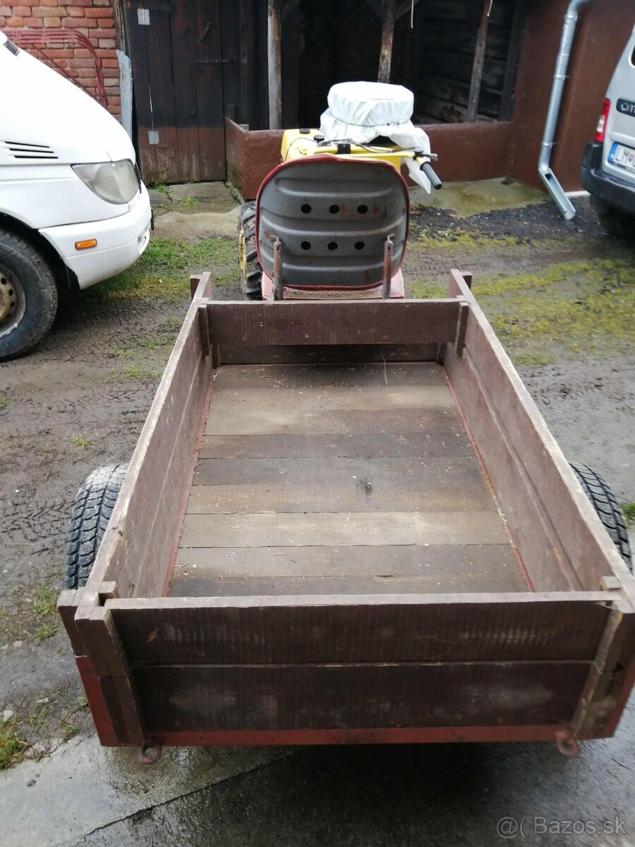 Predám vozík za malotraktor agzat - 4