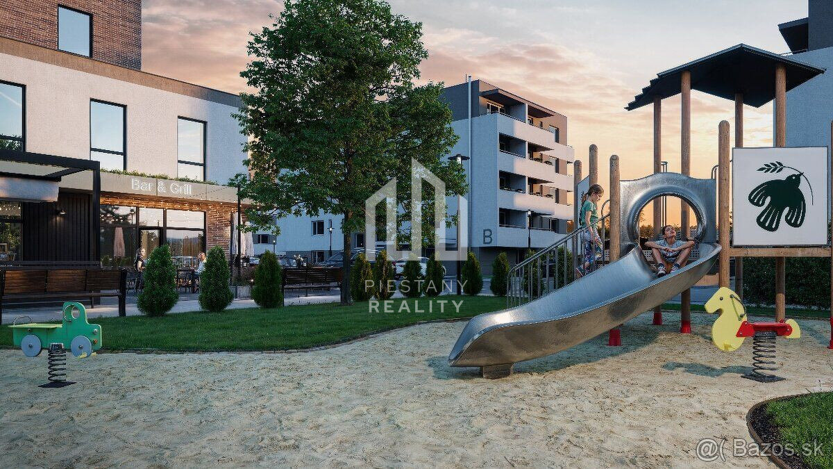 IBA U NÁS 3i byt s predzáhradkou v štandarde 140 m2, klim - 4