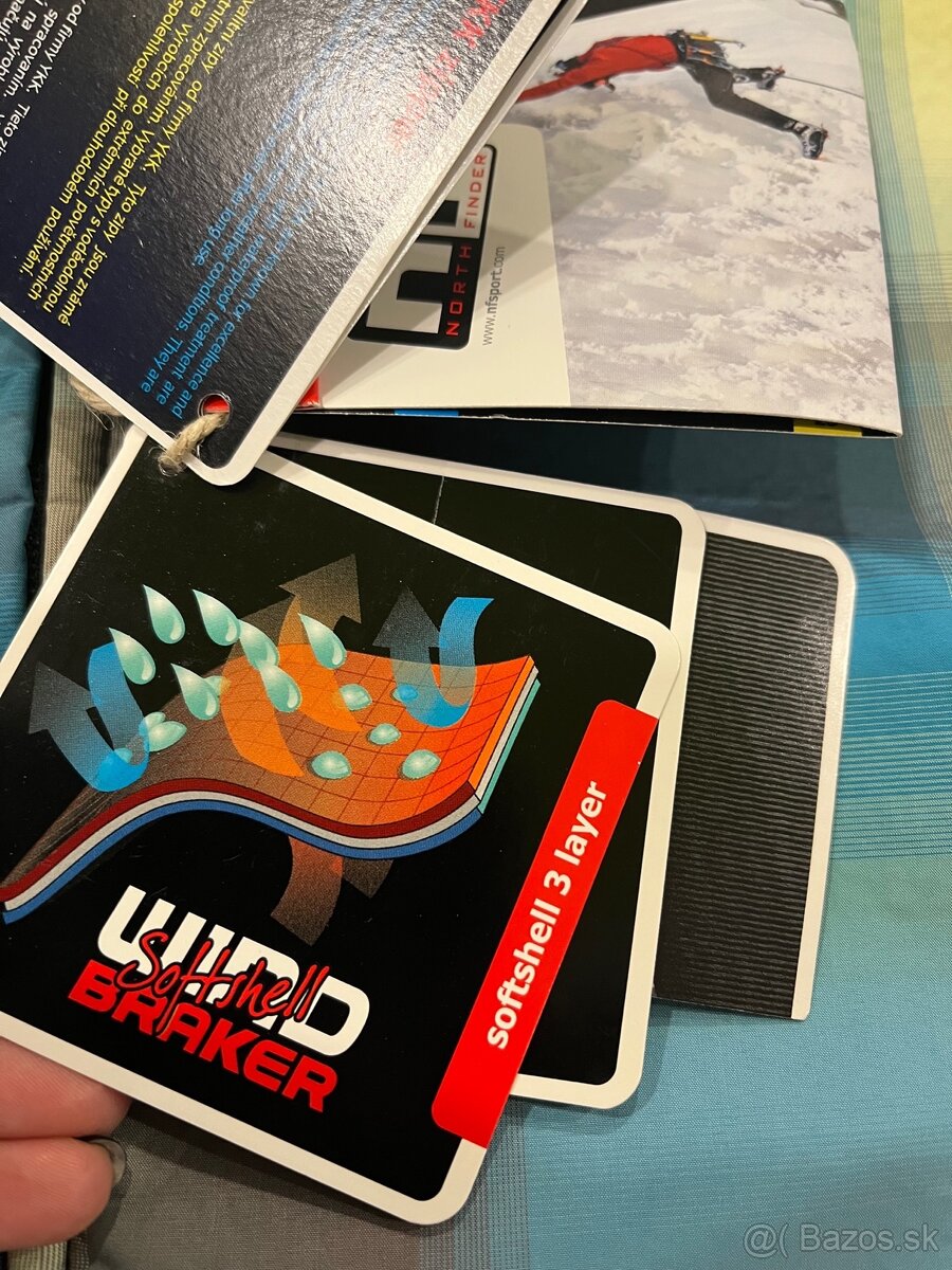 Northfinder panska softshelova vetrovka L - 4