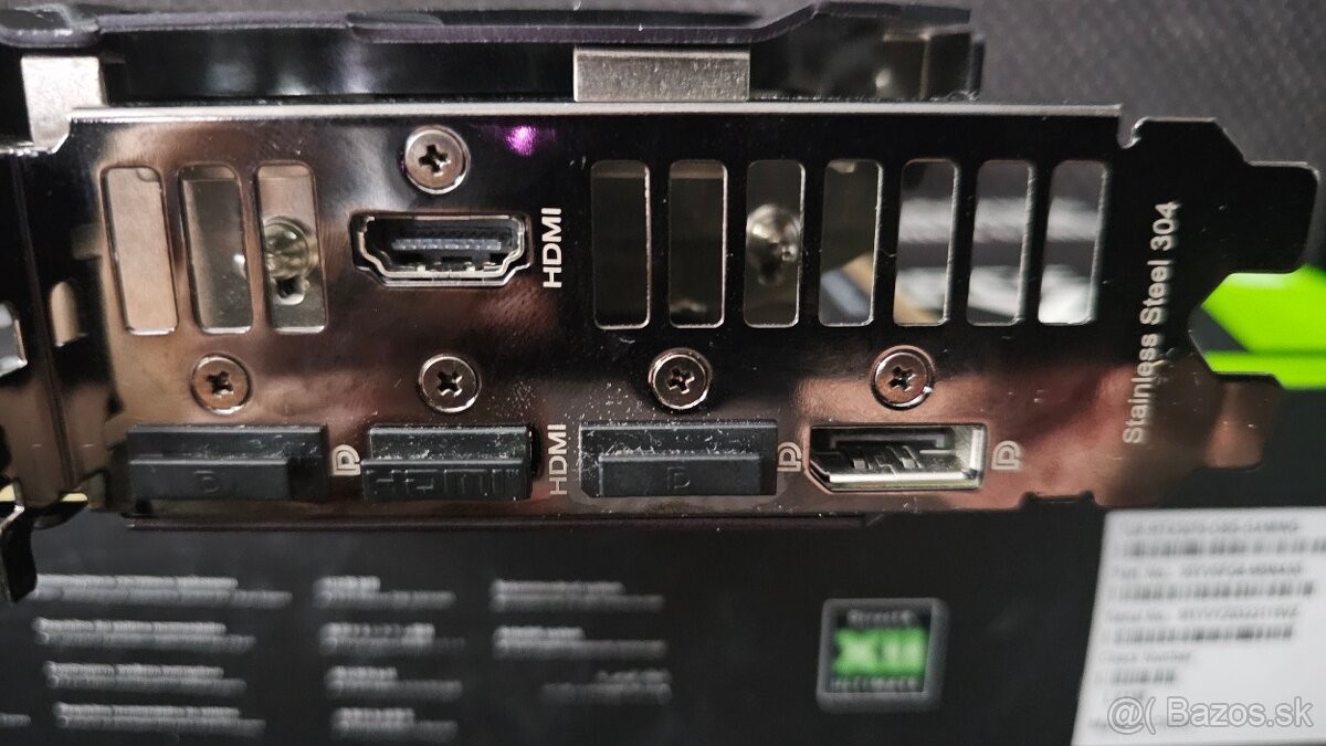 Predam ASUS RTX 3070 OC 8GB TUF Gaming RGB - 4