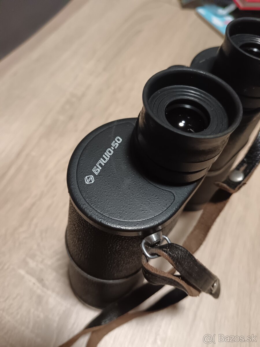 Ďalekohľad sovětský normovaný 10x50 top stav - 4