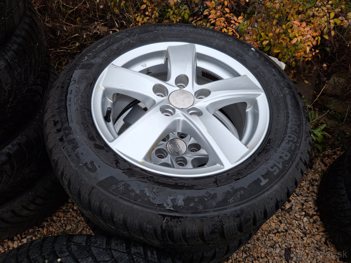 hlíníkové disky 5x112 15" pneu 195/65 r15 - 4