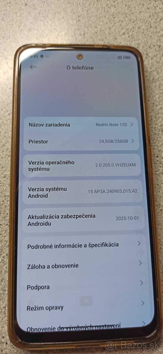 Xiaomi Redmi Note 12S - 8GB RAM, 256GB ROM - 4
