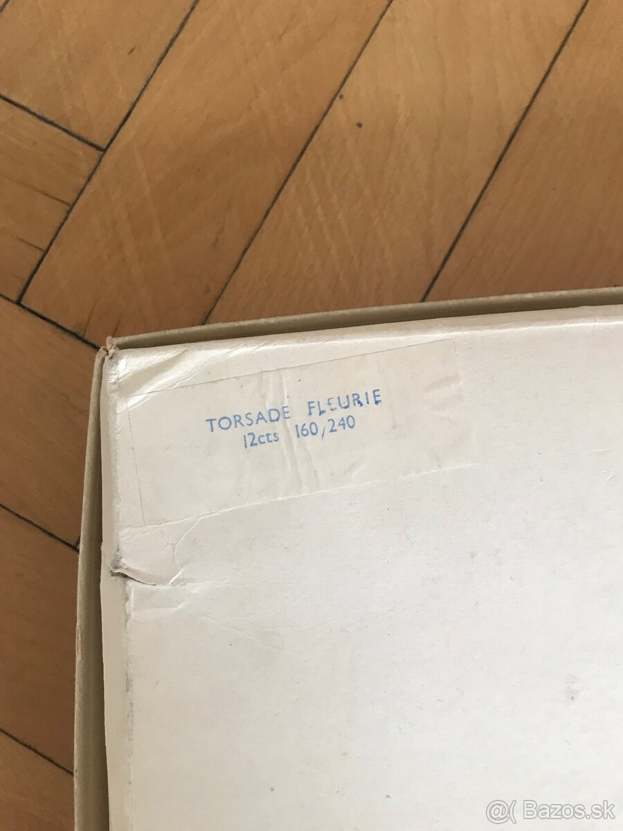 Vintage Damaskovy material- Obrus - 4