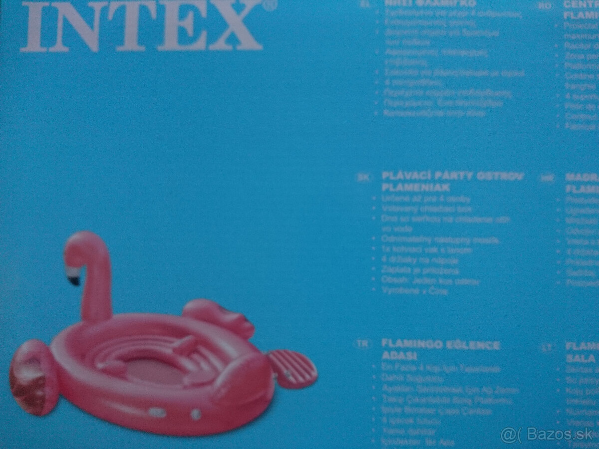 nafukovačka Intex Párty ostrov Pelikán plameniak - 4