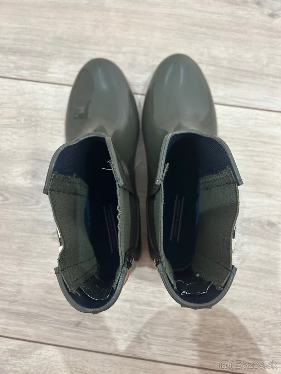 Dámske gumáky Tommy Hilfiger - 4