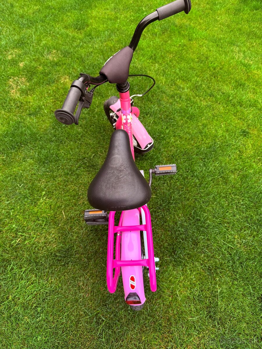 Detský bicykel Puky Steel 12 + pomocné kolieska - 4