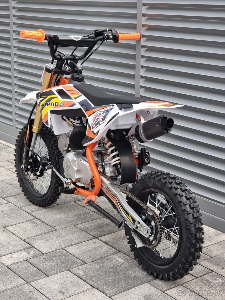 Pitbike 125ccm 12/14kolesá el.štart automat - 4