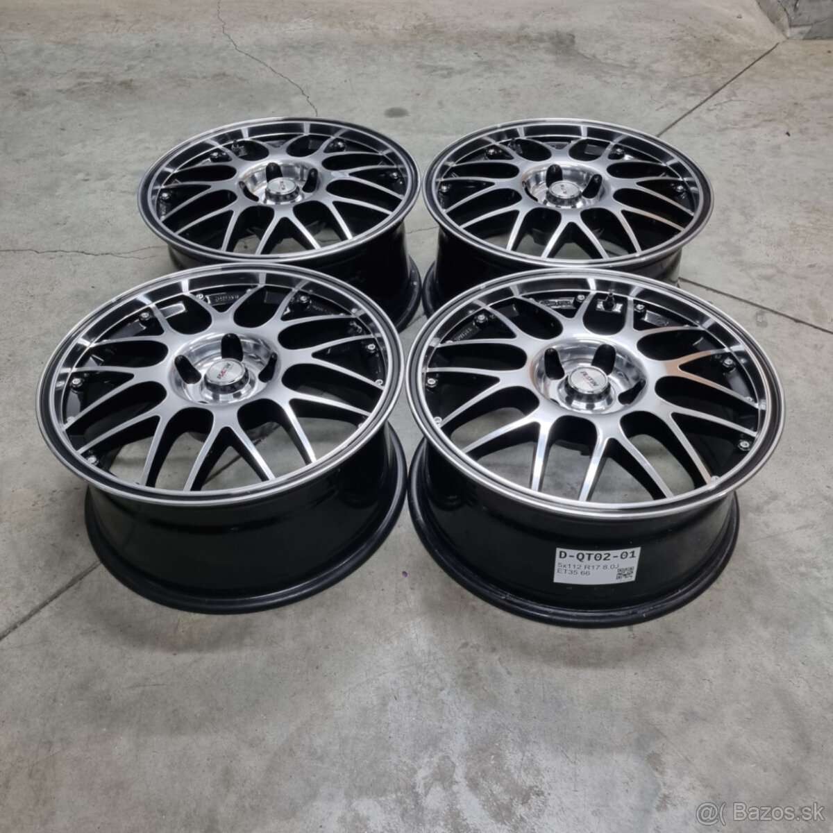 Hliníkové disky 5x112 R17 8J ET35 - 4