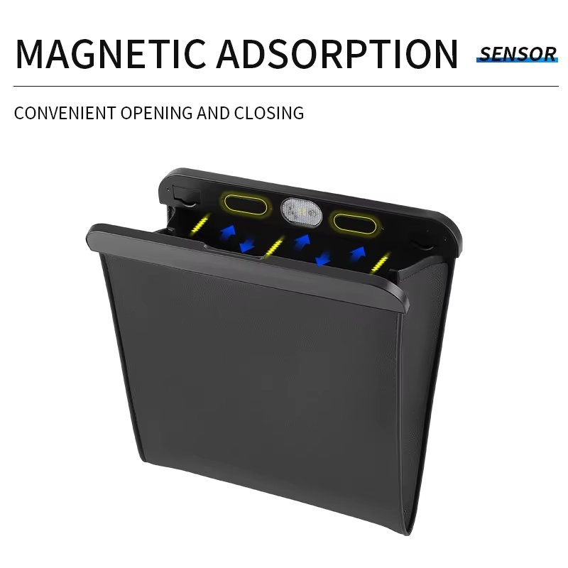 Odpadkový koš do auta s LED osvětlením + sáčky - 4