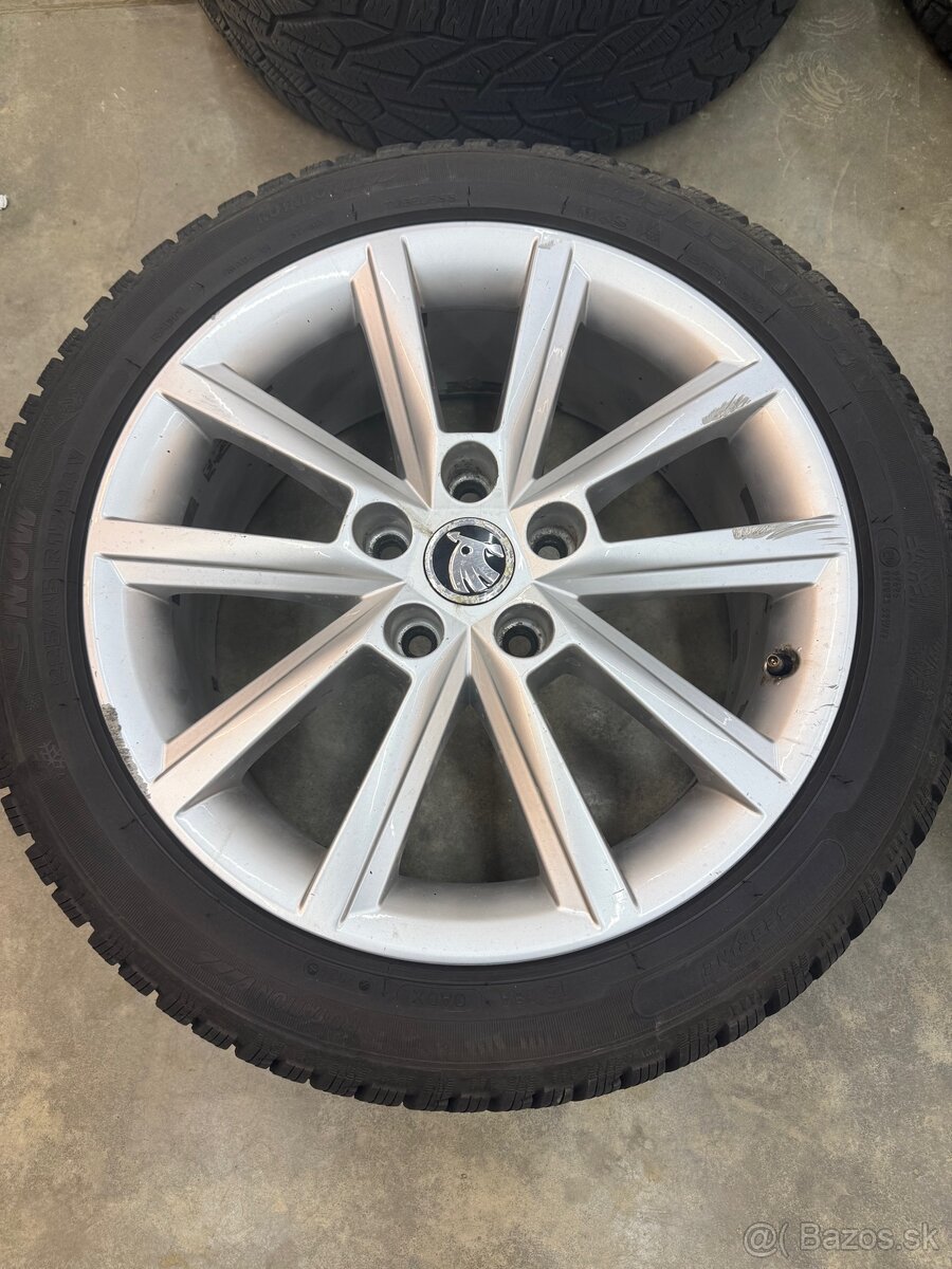 Zimná sada 5x112 r17 - Originál sada Škoda - 4