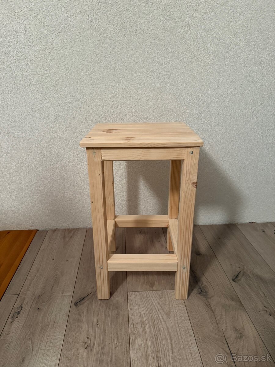 Drevený stolčeky - 4