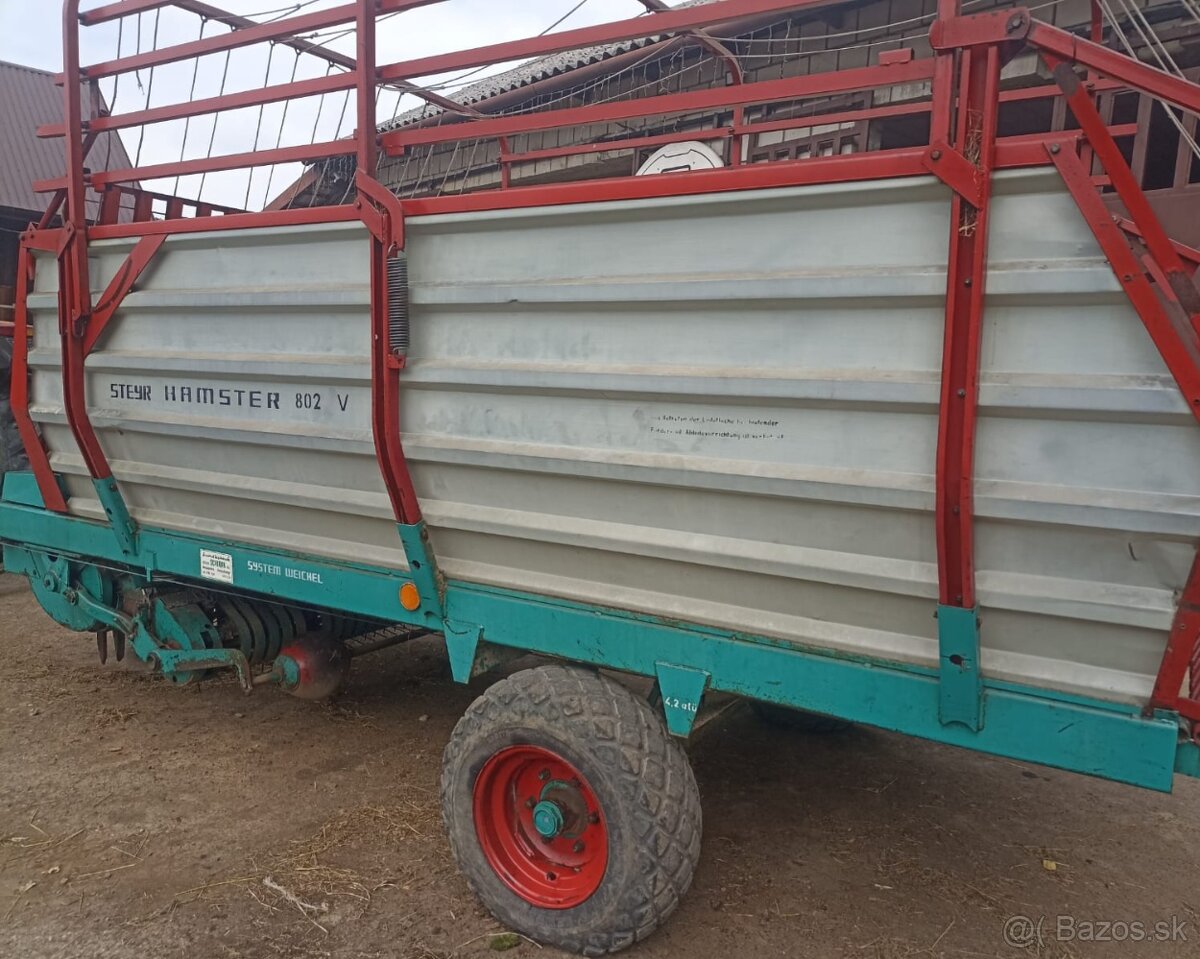 Samozberaci voz Steyr Hamster 802 V - 4