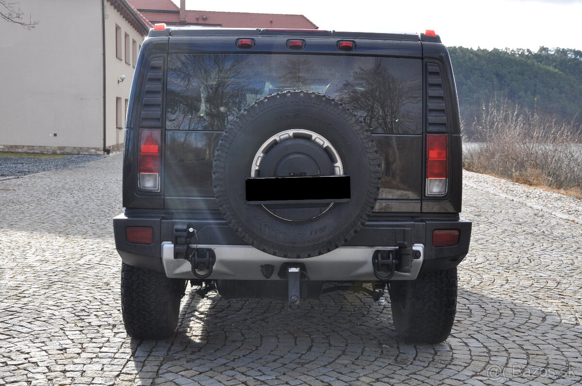 Hummer H2 - poslední model 2008, 6.2 V8, SK registrace