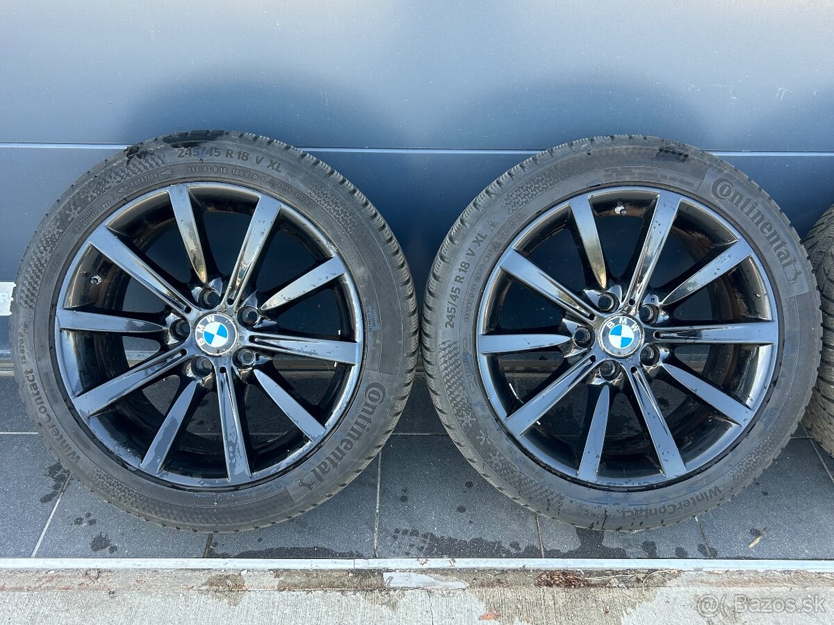 Originál BMW disky na zimných pneu 245/45 R18 Continental - 4