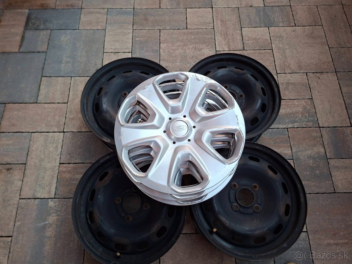 Plechové disky Ford R15, 4x108 - 4