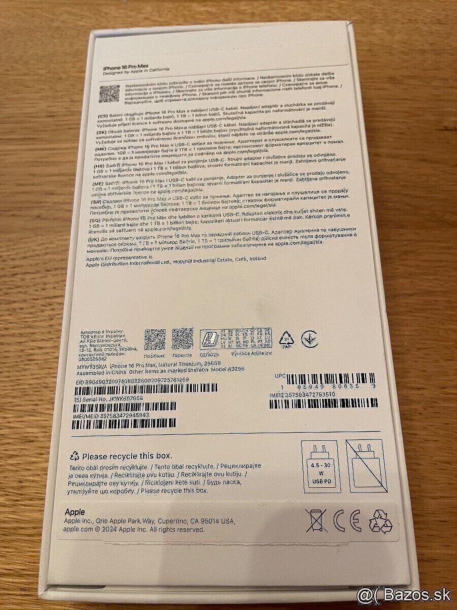 IPHONE 16 PRO MAX 256GB NATURAL TITAN - 4