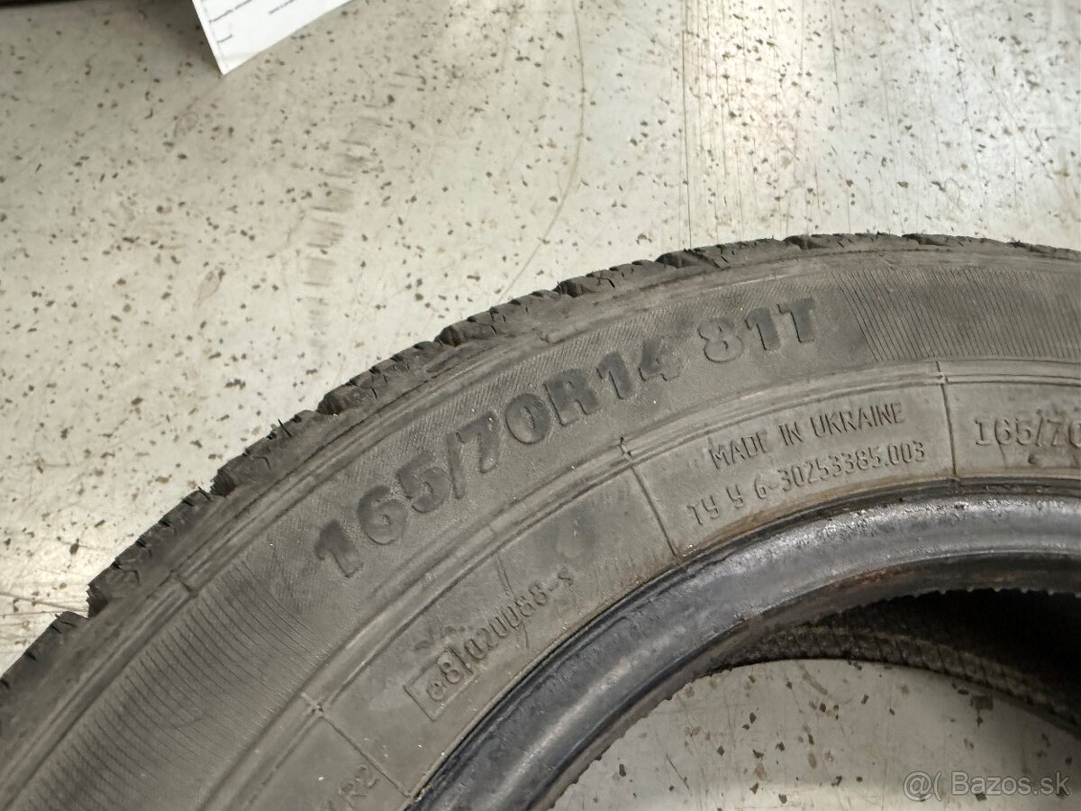 165/70 R14 zimná sada 4 ks - 4