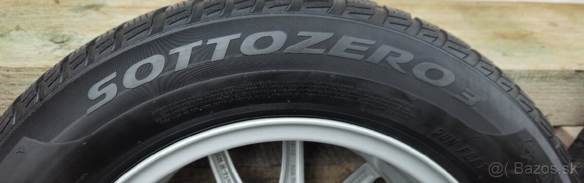 Sada kolies R16 5x112 6.5J ET22 + 205/60 Zimné - 4