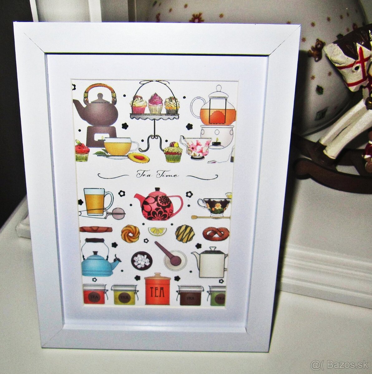 Rámik - Domček, Čajník - 4