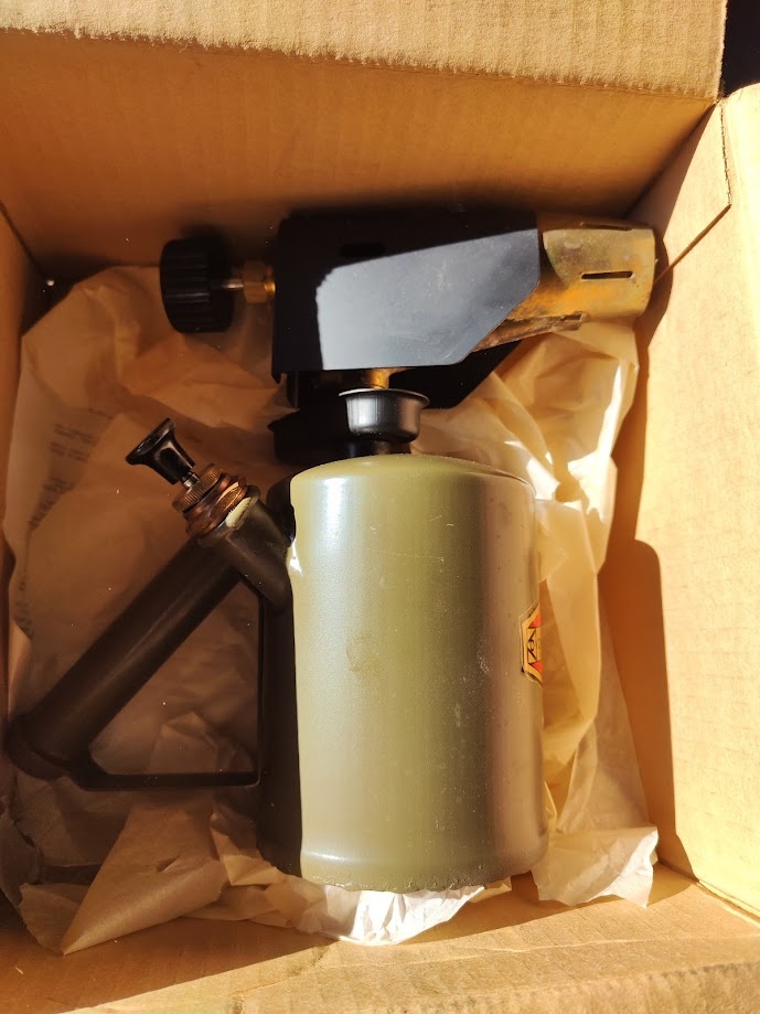 Pistoľ BTS 783 a letlampa kovopodnik - 4