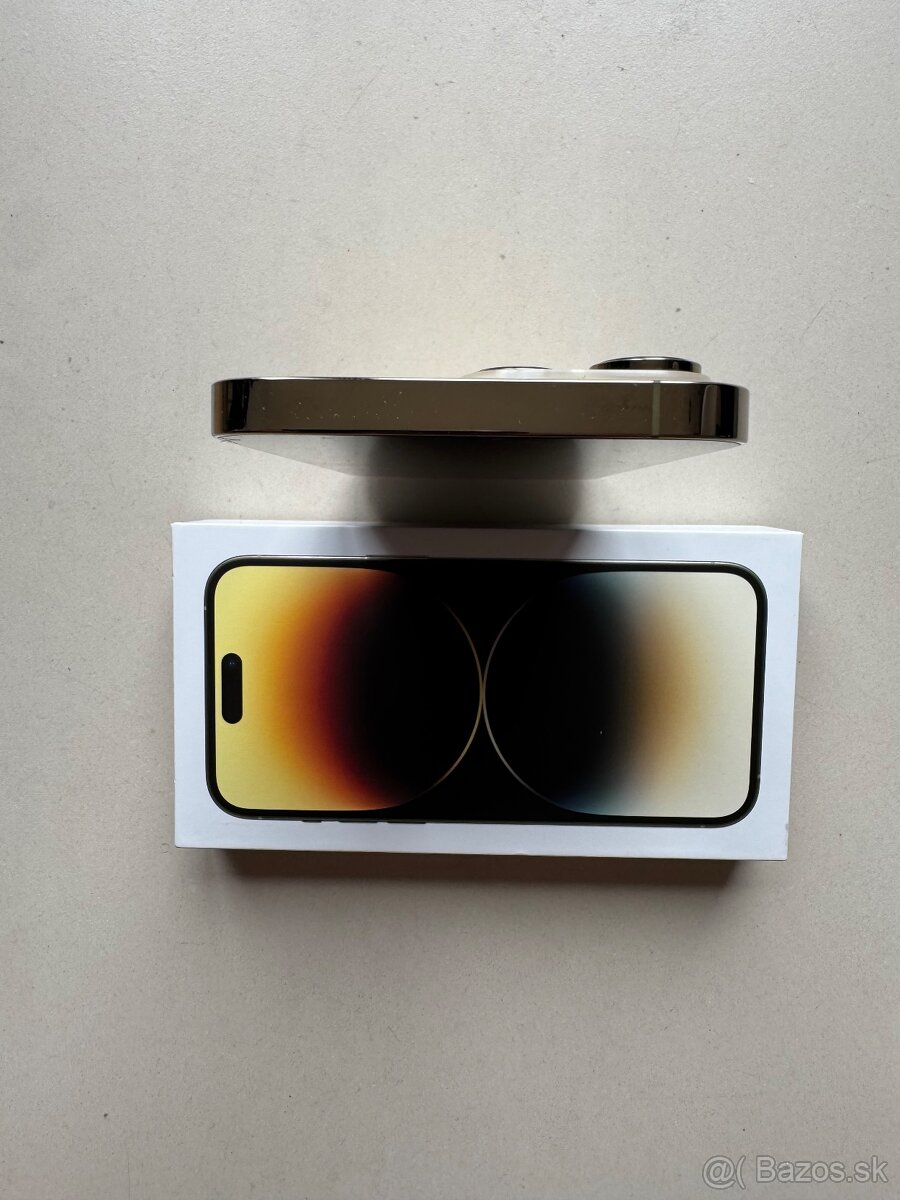 iPhone 14 Pro Max 128GB Gold, originalny stav - 4