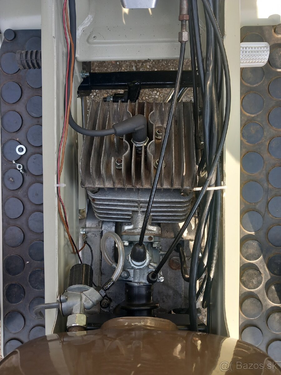 Simson SR50 skúter 6V s TP a SPZ (po renovacii) - 4