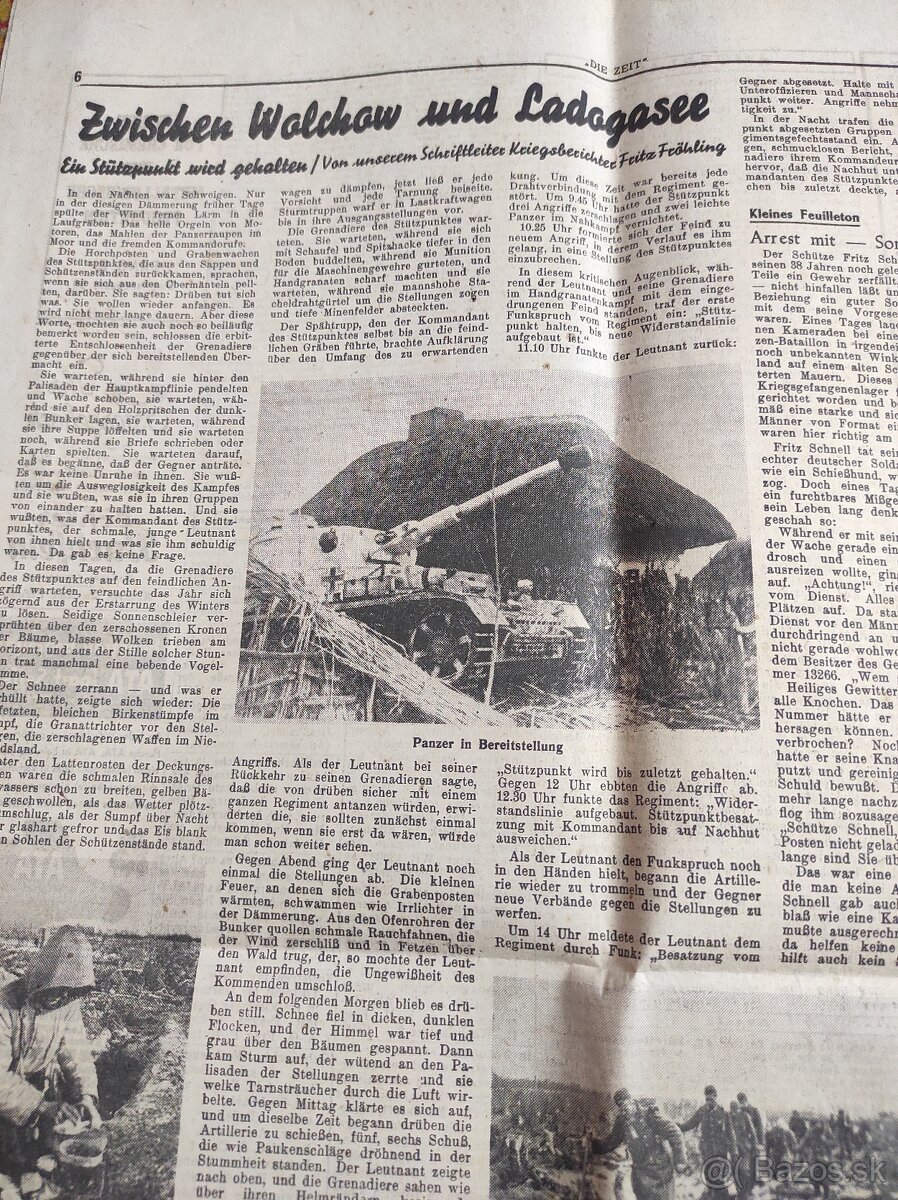 Nemecké noviny z roku 1943 - 4