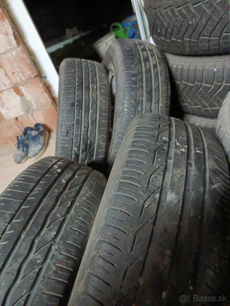 4ks alu disky orig. Škoda 5x100 r15 195/65 r15 - 4