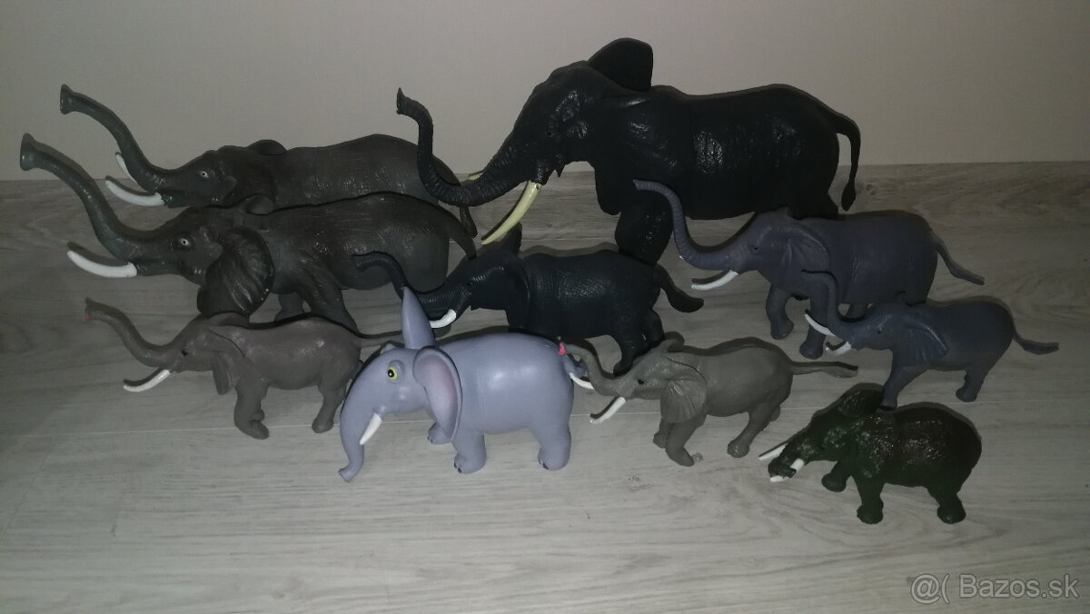 ✅ Dekoračné sošky slonov - rôzny materiál, veľkosť ✅ - 4