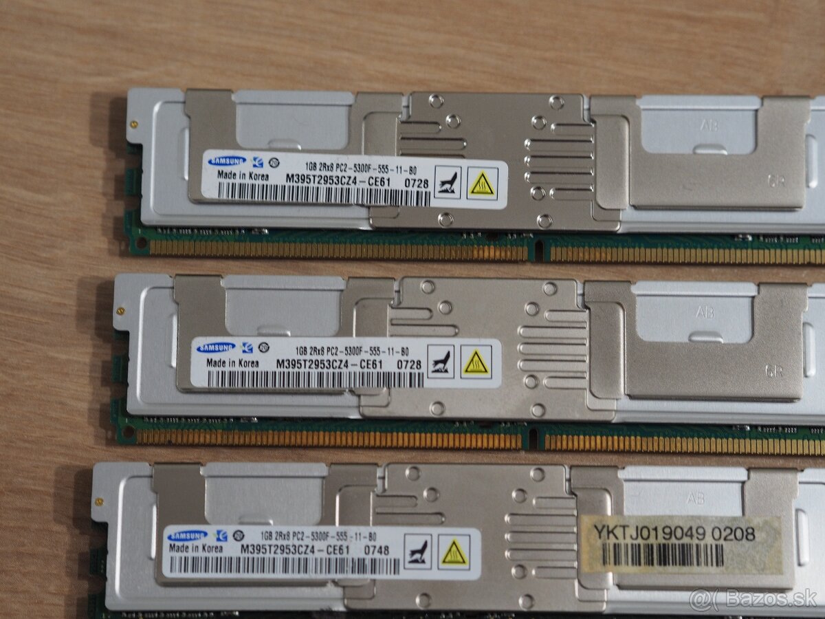 4x 1GB DDR2 RAM Samsung - 4