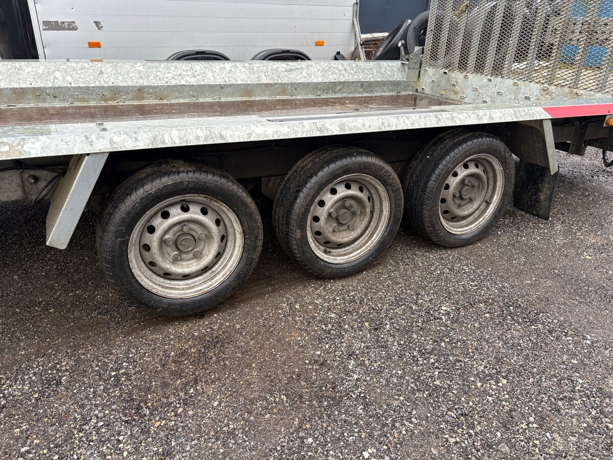 Privesny vozik pre stavebnu techniku do 3500kg TEMARED - 4