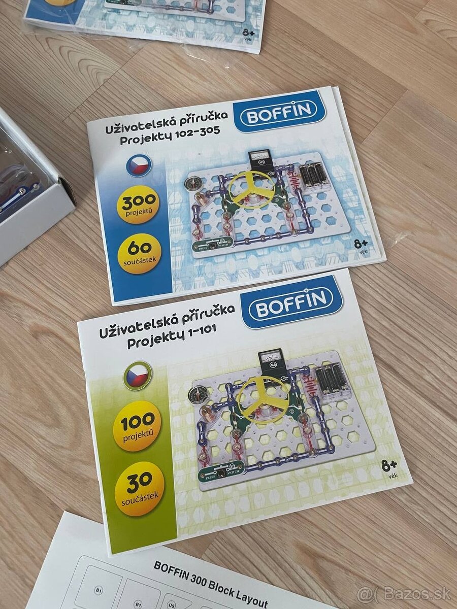 Boffin elektrická stavebnica , lego hračka - 4